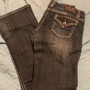 Rock and roll cowgirl jeans
